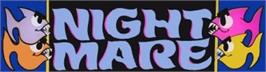 Arcade Cabinet Marquee for Night Mare.