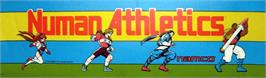 Arcade Cabinet Marquee for Numan Athletics.