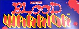 Arcade Cabinet Marquee for Oedo Fight.
