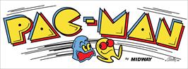 Arcade Cabinet Marquee for Pac-Man.