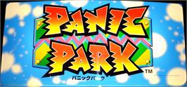 Arcade Cabinet Marquee for Panic Park.