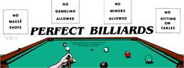 Arcade Cabinet Marquee for Perfect Billiard.