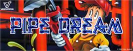 Arcade Cabinet Marquee for Pipe Dream.