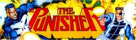 Arcade Cabinet Marquee for Punisher, The.