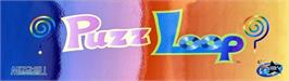 Arcade Cabinet Marquee for Puzz Loop.