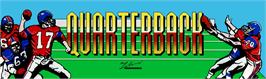 Arcade Cabinet Marquee for Quarterback.