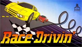 Arcade Cabinet Marquee for Race Drivin'.