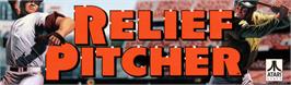 Arcade Cabinet Marquee for Relief Pitcher.