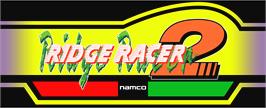 Arcade Cabinet Marquee for Ridge Racer 2.
