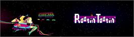 Arcade Cabinet Marquee for Rootin' Tootin' / La-Pa-Pa.