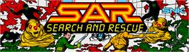 Arcade Cabinet Marquee for SAR - Search And Rescue.