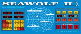 Arcade Cabinet Marquee for Sea Wolf II.