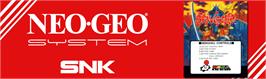 Arcade Cabinet Marquee for Sengoku / Sengoku Denshou.