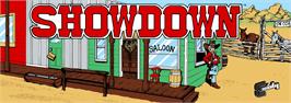 Arcade Cabinet Marquee for Showdown.