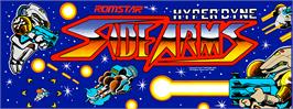 Arcade Cabinet Marquee for Side Arms - Hyper Dyne.