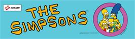 Arcade Cabinet Marquee for Simpsons, The.