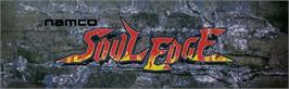 Arcade Cabinet Marquee for Soul Edge Ver. II.
