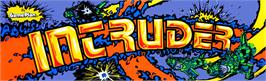 Arcade Cabinet Marquee for Space Intruder.