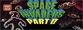 Arcade Cabinet Marquee for Space Invaders Part II.