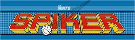 Arcade Cabinet Marquee for Spiker.
