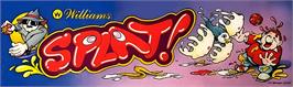 Arcade Cabinet Marquee for Splat!.