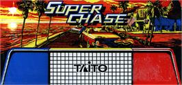 Arcade Cabinet Marquee for Super Chase - Criminal Termination.