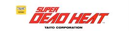 Arcade Cabinet Marquee for Super Dead Heat.