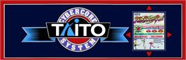Arcade Cabinet Marquee for Taito Power Goal.
