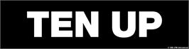Arcade Cabinet Marquee for Ten Up.