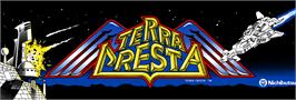 Arcade Cabinet Marquee for Terra Cresta.
