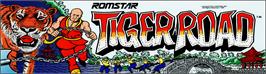 Arcade Cabinet Marquee for Tiger Road.