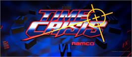 Arcade Cabinet Marquee for Time Crisis.