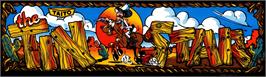 Arcade Cabinet Marquee for Tin Star, The.