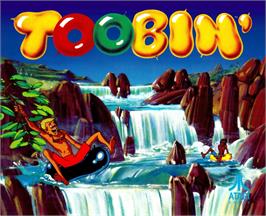 Arcade Cabinet Marquee for Toobin'.