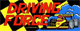 Arcade Cabinet Marquee for Top Racer.