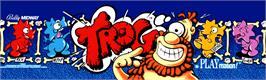 Arcade Cabinet Marquee for Trog.