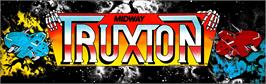 Arcade Cabinet Marquee for Truxton.