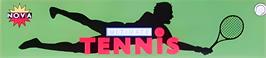 Arcade Cabinet Marquee for Ultimate Tennis.