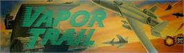 Arcade Cabinet Marquee for Vapor Trail - Hyper Offence Formation.