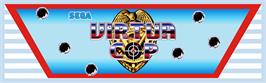 Arcade Cabinet Marquee for Virtua Cop.