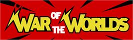 Arcade Cabinet Marquee for War of the Worlds.