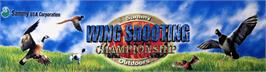 Arcade Cabinet Marquee for Wing Shooting Championship V2.00.