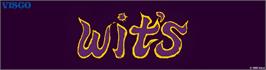 Arcade Cabinet Marquee for Wit's.