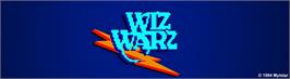 Arcade Cabinet Marquee for Wiz Warz.