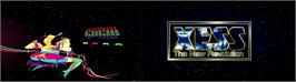 Arcade Cabinet Marquee for XESS - The New Revolution.