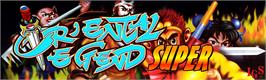 Arcade Cabinet Marquee for Xiyou Shi E Zhuan Super.