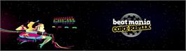 Arcade Cabinet Marquee for beatmania CORE REMIX.