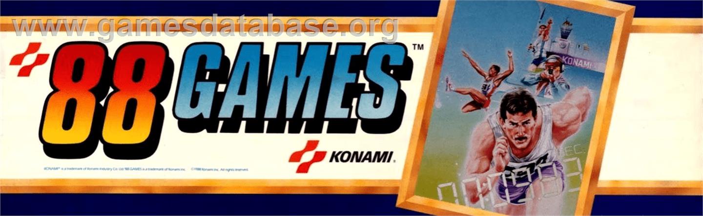 '88 Games - Arcade - Artwork - Marquee