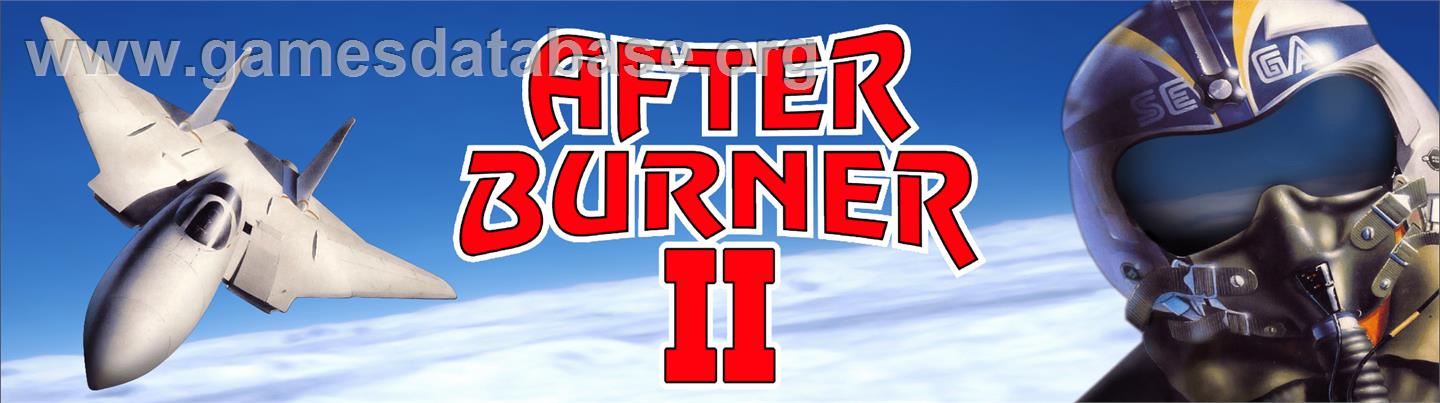After Burner II - Arcade - Artwork - Marquee