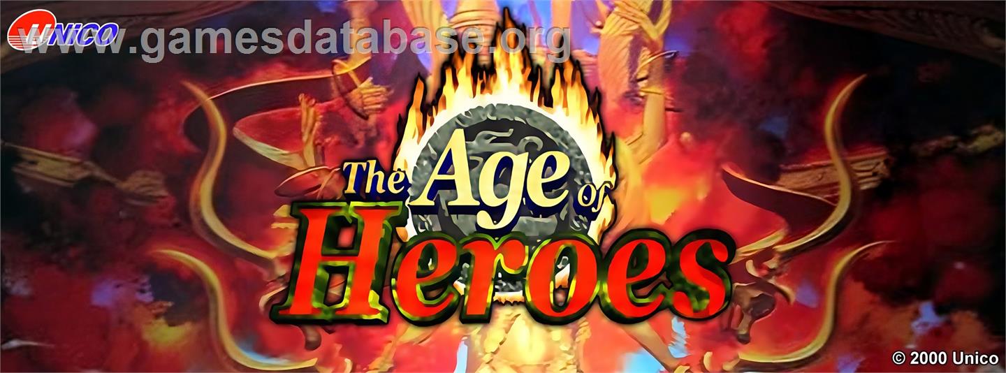 Age Of Heroes - Silkroad 2 - Arcade - Artwork - Marquee